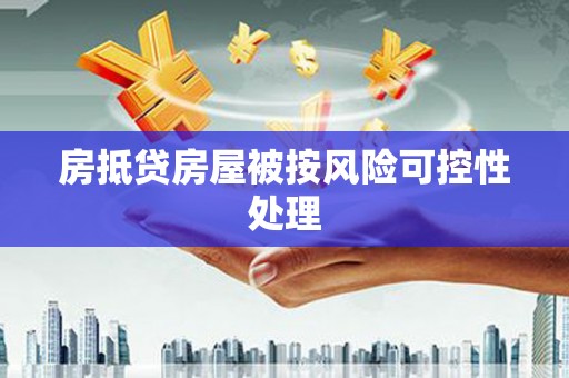 海港房抵贷房屋被按风险可控性处理